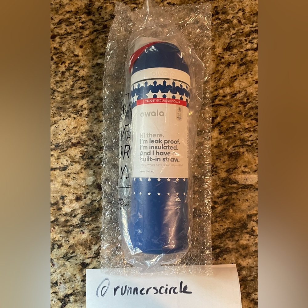 Owala Fourth Of July Star-Spangled 24oz FreeSip Water Bottle